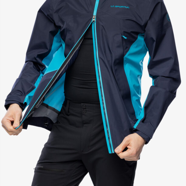 Cumpăra Geaca impermeabila La Sportiva Discover Shell Jacket - deep sea/tropic blue