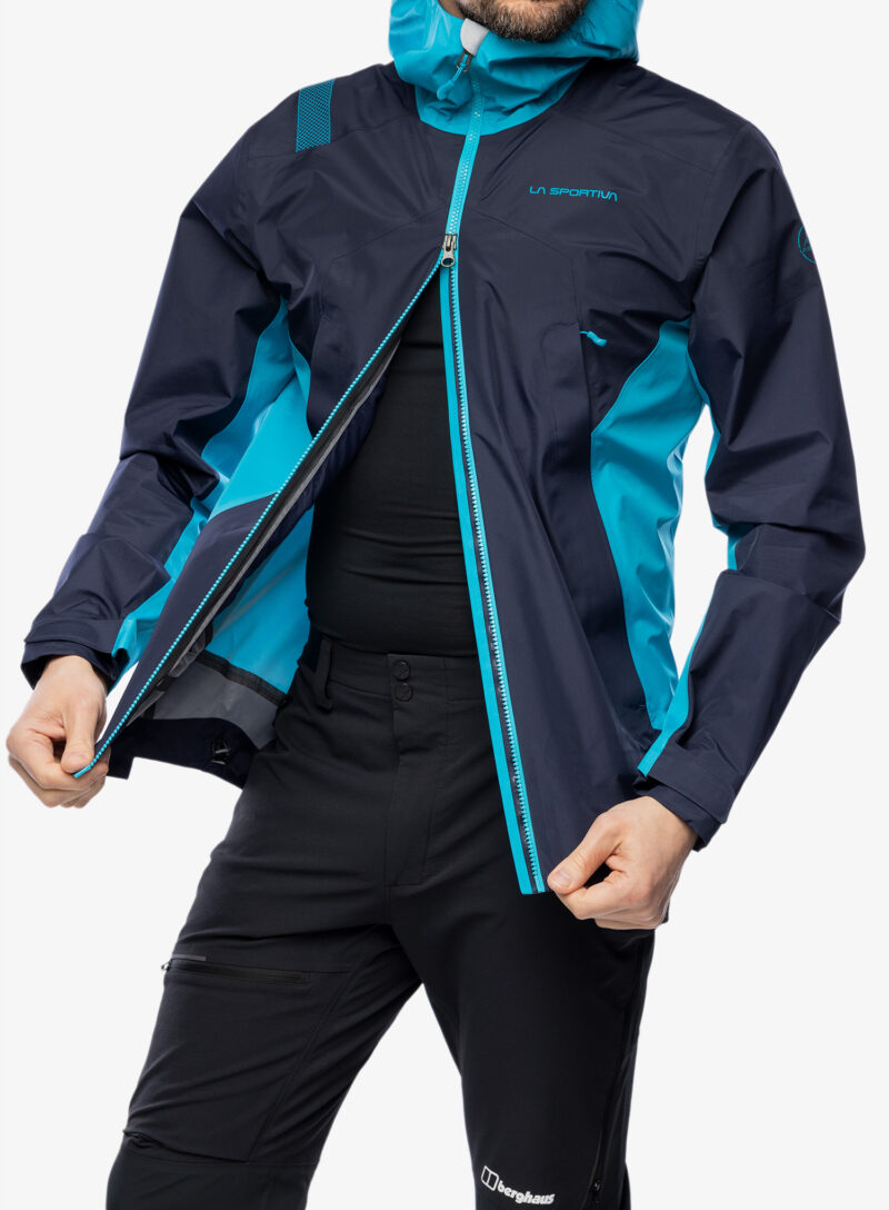 Cumpăra Geaca impermeabila La Sportiva Discover Shell Jacket - deep sea/tropic blue