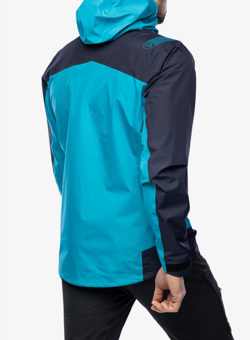 Preţ Geaca impermeabila La Sportiva Discover Shell Jacket - deep sea/tropic blue