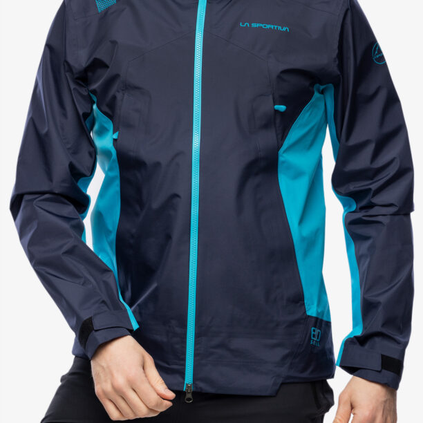 Geaca impermeabila La Sportiva Discover Shell Jacket - deep sea/tropic blue