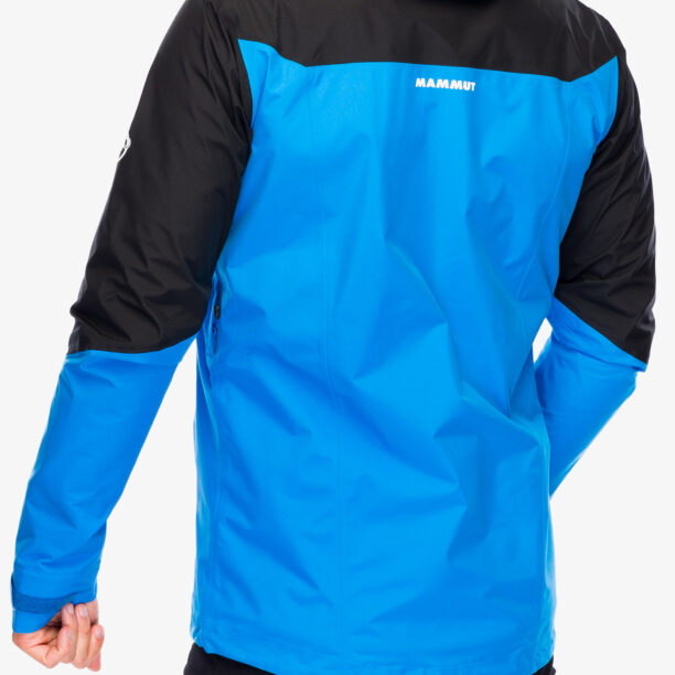 Geaca impermeabila Mammut Convey Tour HS Hooded Jacket - glacier blue/black preţ