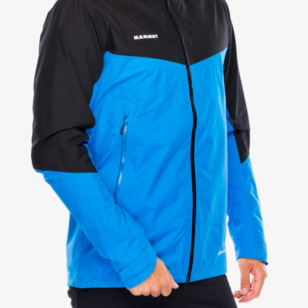 Geaca impermeabila Mammut Convey Tour HS Hooded Jacket - glacier blue/black