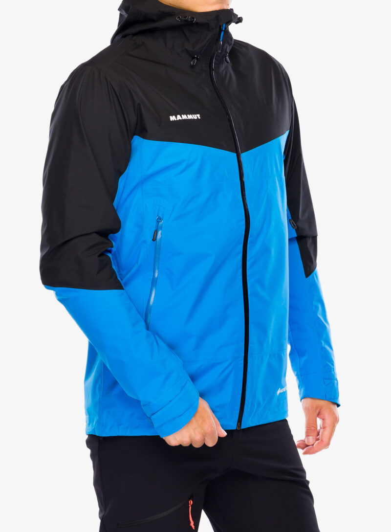 Geaca impermeabila Mammut Convey Tour HS Hooded Jacket - glacier blue/black