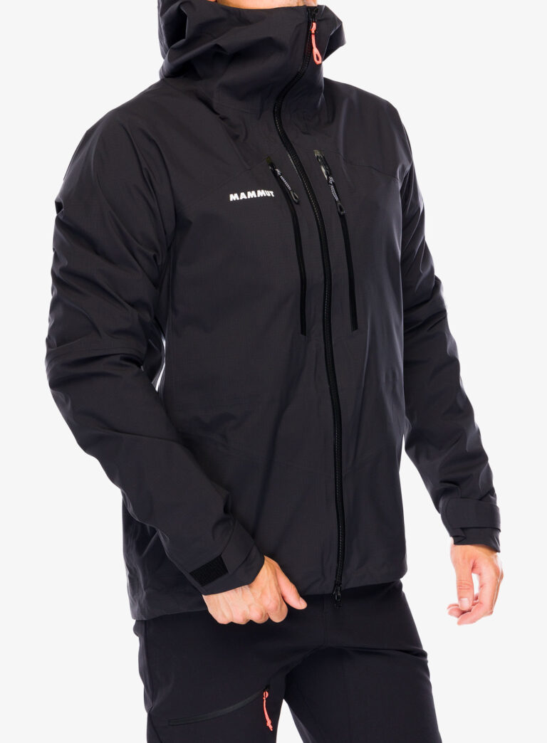 Cumpăra Geaca impermeabila Mammut Taiss HS Hooded Jacket - black