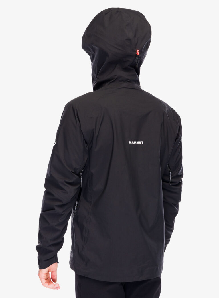 Geaca impermeabila Mammut Taiss HS Hooded Jacket - black - imagine 6