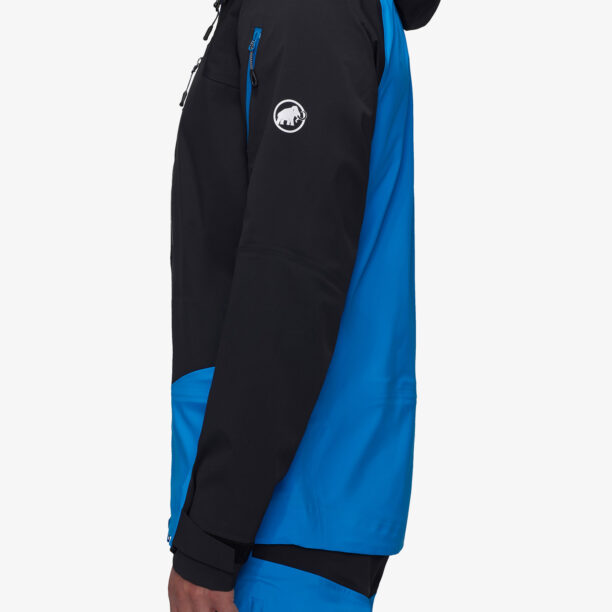 Cumpăra Geaca impermeabila Mammut Taiss Pro HS Hooded Jacket - glacier blue/black