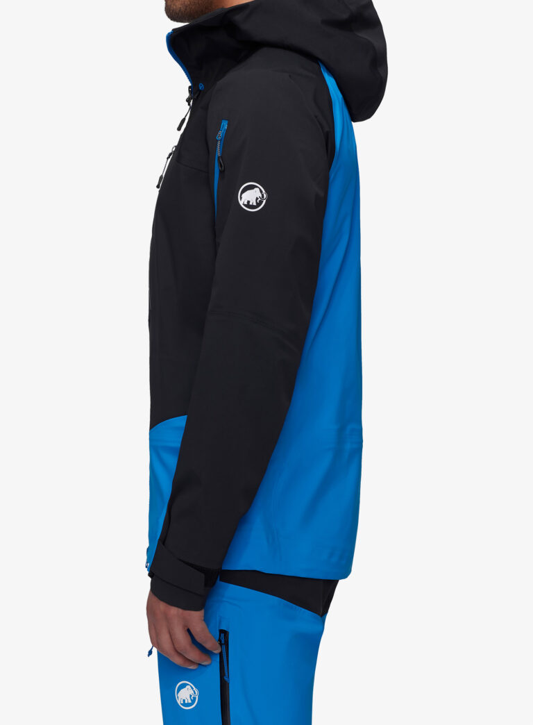 Cumpăra Geaca impermeabila Mammut Taiss Pro HS Hooded Jacket - glacier blue/black