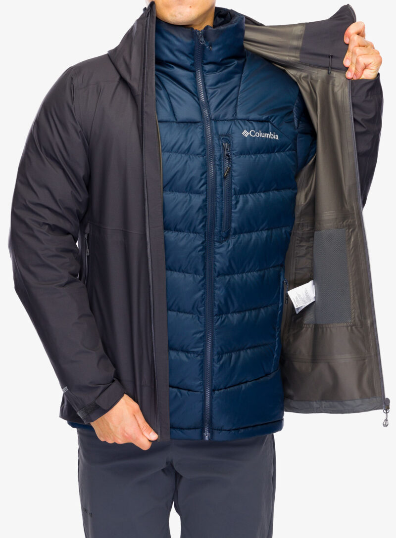 Original Geaca impermeabila Montane Spirit Lite Jacket - midnight grey