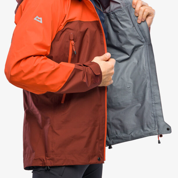 Original Geaca impermeabila Mountain Equipment Lhotse Jacket - firedbrick/cardinal