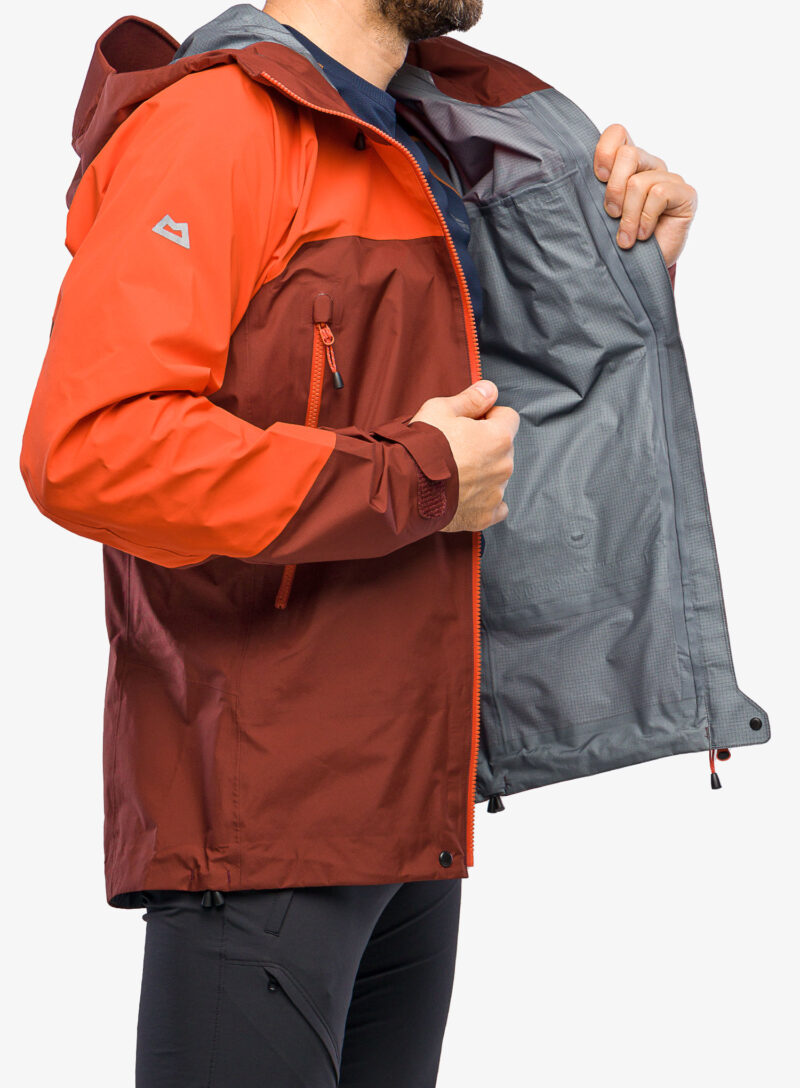 Original Geaca impermeabila Mountain Equipment Lhotse Jacket - firedbrick/cardinal