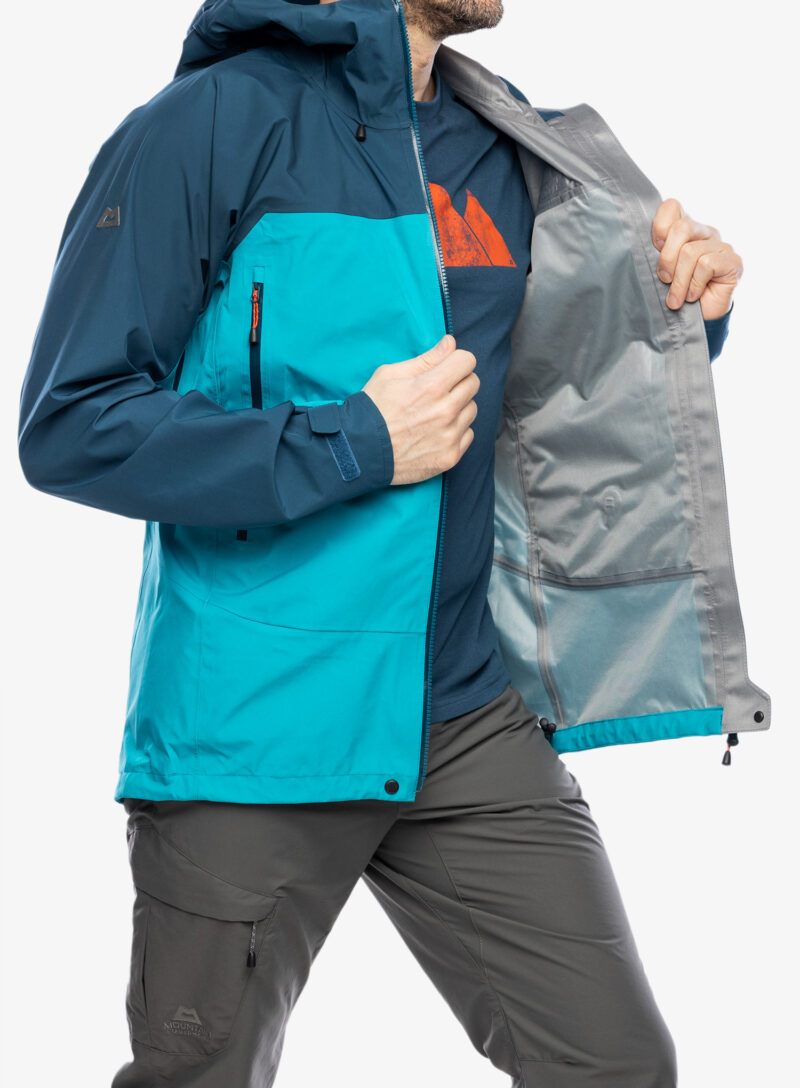 Preţ Geaca impermeabila Mountain Equipment Makalu Jacket - topaz/majolica blue