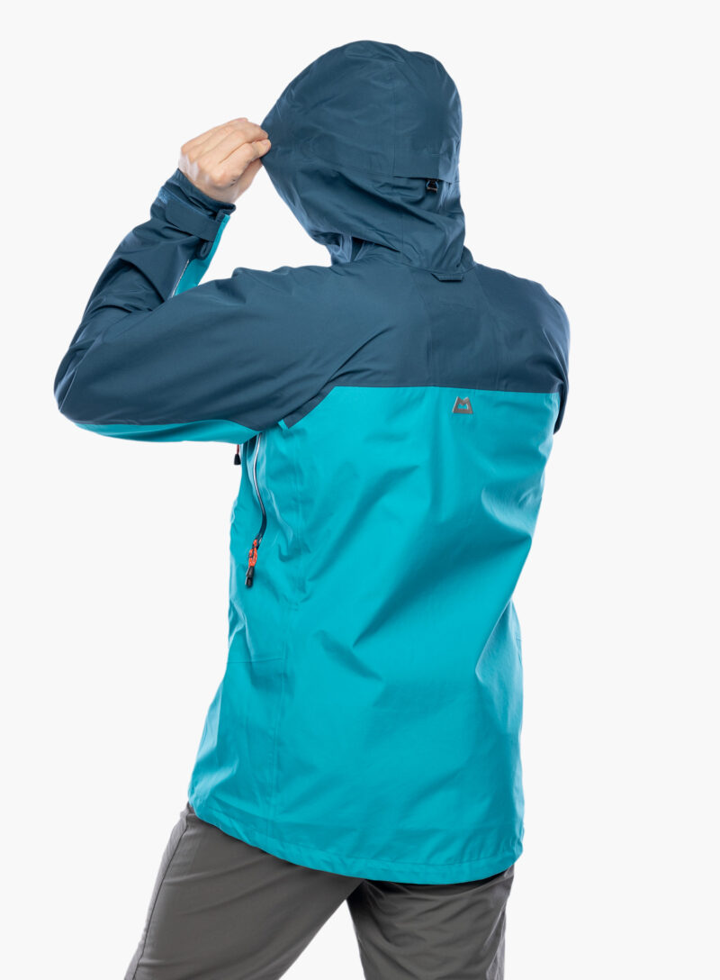 Original Geaca impermeabila Mountain Equipment Makalu Jacket - topaz/majolica blue