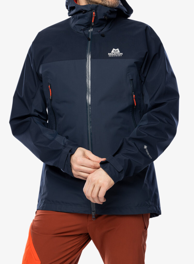 Geaca impermeabila Mountain Equipment Saltoro Jacket - blue nights/cosmos