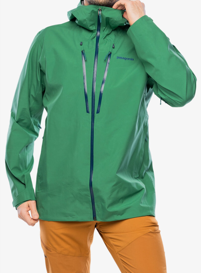 Geaca impermeabila Patagonia Triolet Jkt - gather green