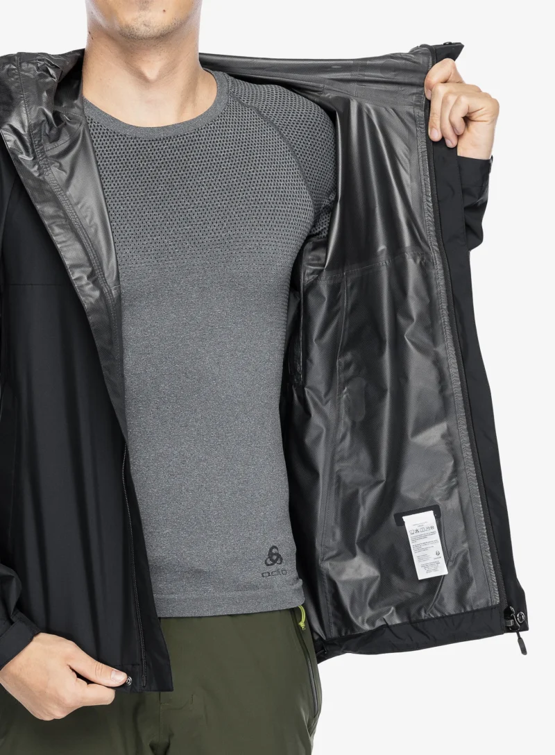 Preţ Geaca impermeabila Rab Downpour Eco Jacket - black