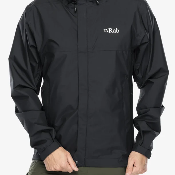 Geaca impermeabila Rab Downpour Eco Jacket - black