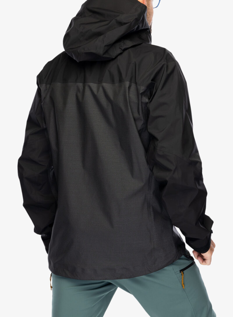 Geaca impermeabila barbati Arcteryx Alpha Jacket - black preţ