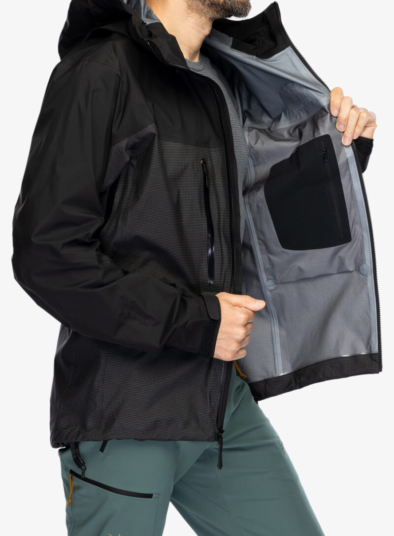 Preţ Geaca impermeabila barbati Arcteryx Alpha Jacket - black