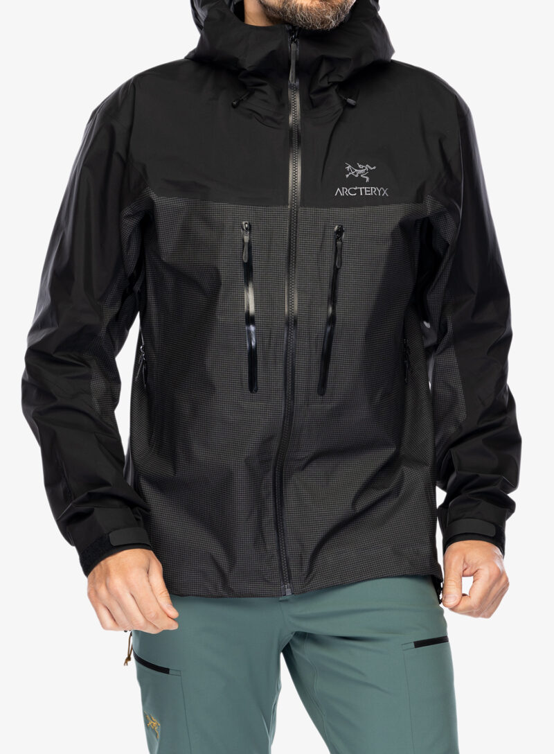 Geaca impermeabila barbati Arcteryx Alpha Jacket - black