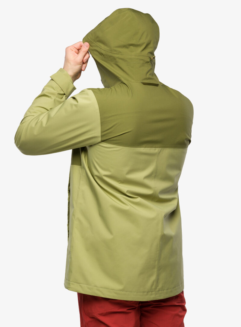 Original Geaca impermeabila barbati Haglofs Koyal Proof Jacket - thyme green/olive green