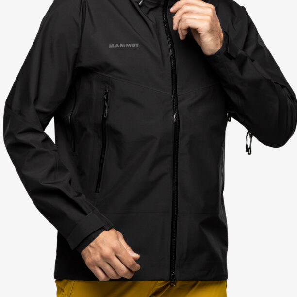 Cumpăra Geaca impermeabila barbati Mammut Crater HS Hooded Jacket - black