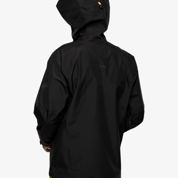 Original Geaca impermeabila barbati Mammut Crater HS Hooded Jacket - black