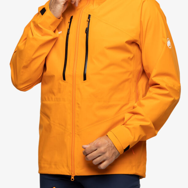 Cumpăra Geaca impermeabila barbati Mammut Taiss HS Hooded Jacket - dark tangerine