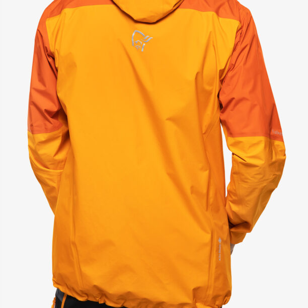 Geaca impermeabila barbati Norrona Falketind Gore-Tex Paclite Jacket - arednalin/orange popsicle preţ