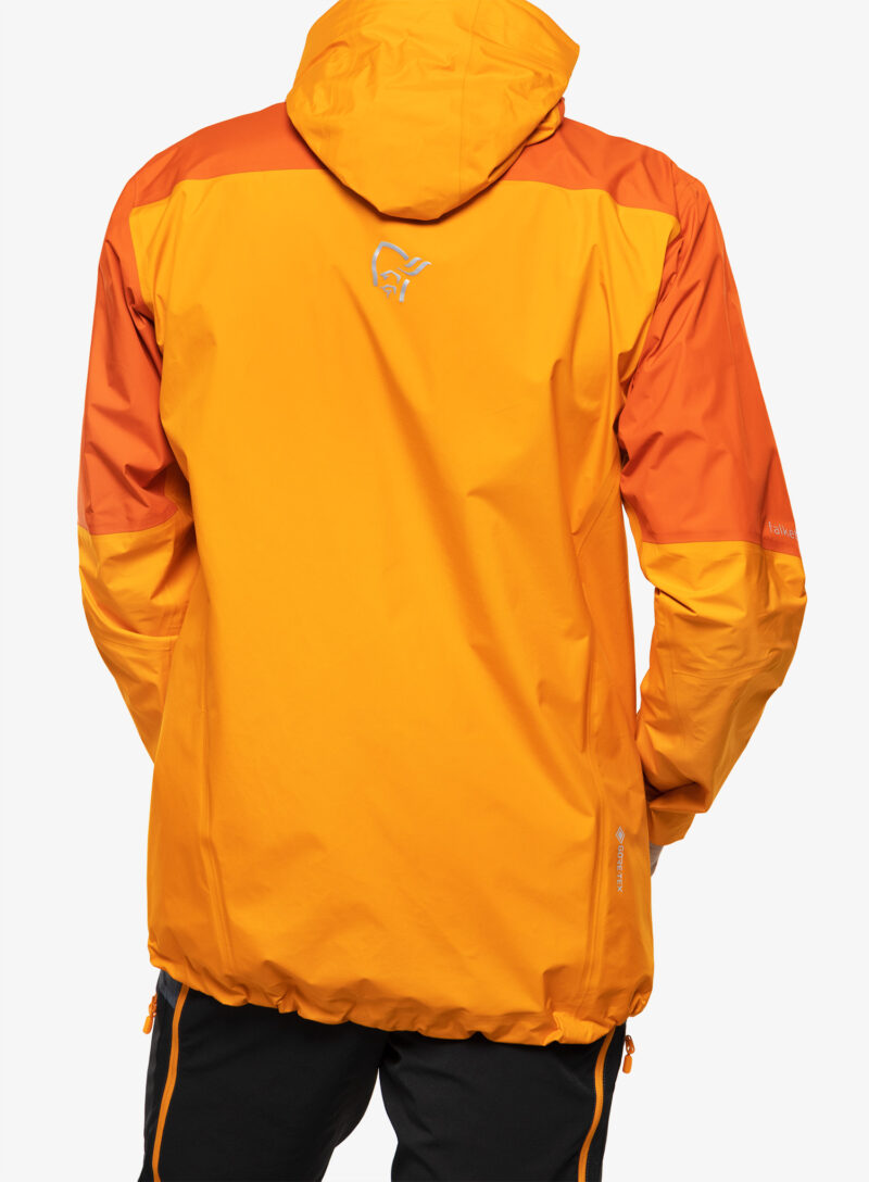 Geaca impermeabila barbati Norrona Falketind Gore-Tex Paclite Jacket - arednalin/orange popsicle preţ