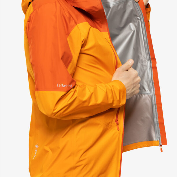 Preţ Geaca impermeabila barbati Norrona Falketind Gore-Tex Paclite Jacket - arednalin/orange popsicle