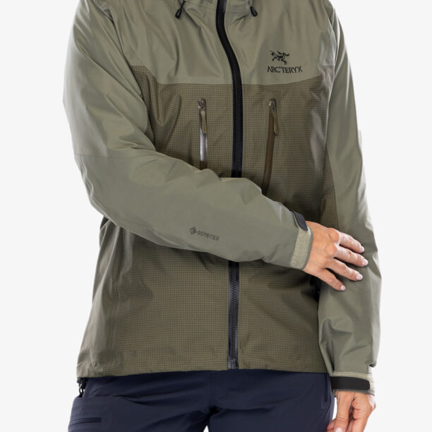 Cumpăra Geaca impermeabila femei Arcteryx Alpha Jacket - forage/tatsu