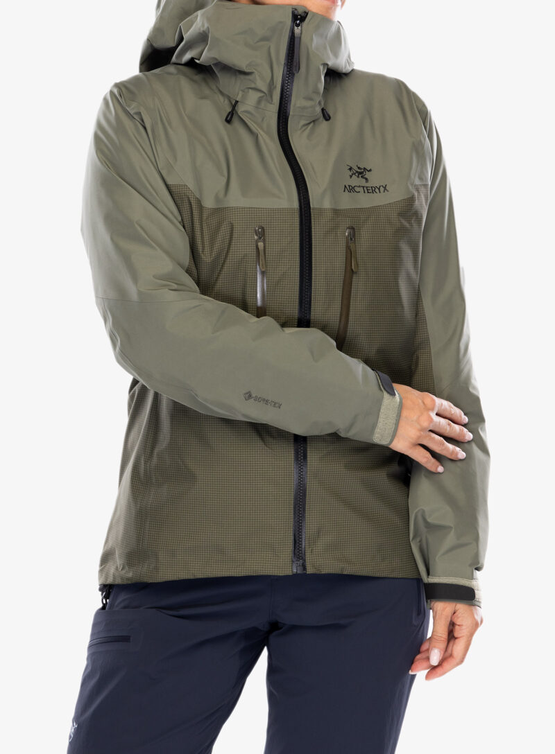 Cumpăra Geaca impermeabila femei Arcteryx Alpha Jacket - forage/tatsu