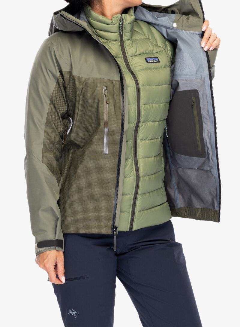 Original Geaca impermeabila femei Arcteryx Alpha Jacket - forage/tatsu