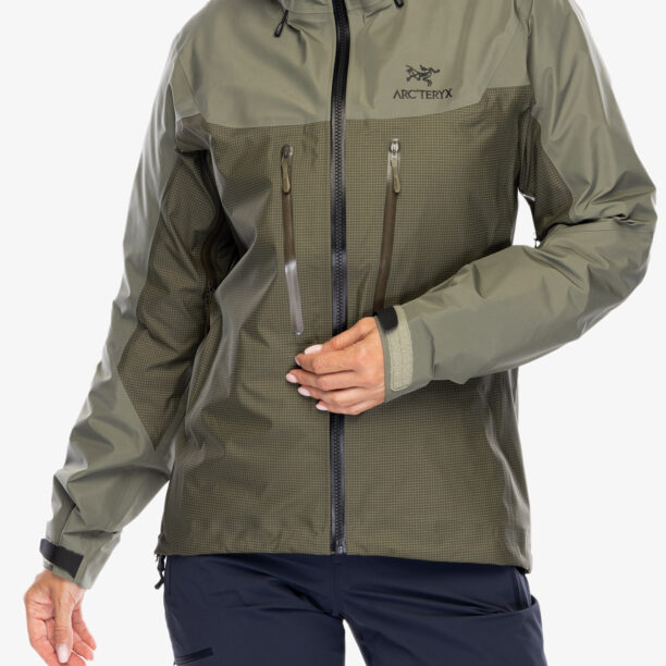 Geaca impermeabila femei Arcteryx Alpha Jacket - forage/tatsu