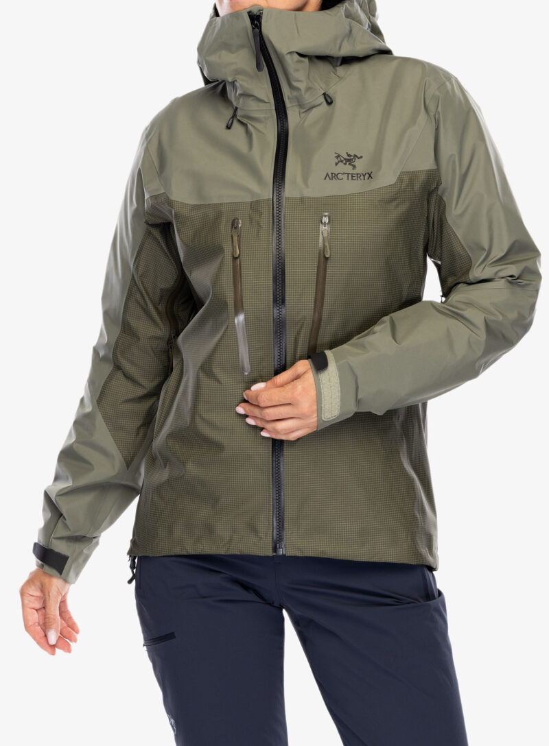 Geaca impermeabila femei Arcteryx Alpha Jacket - forage/tatsu