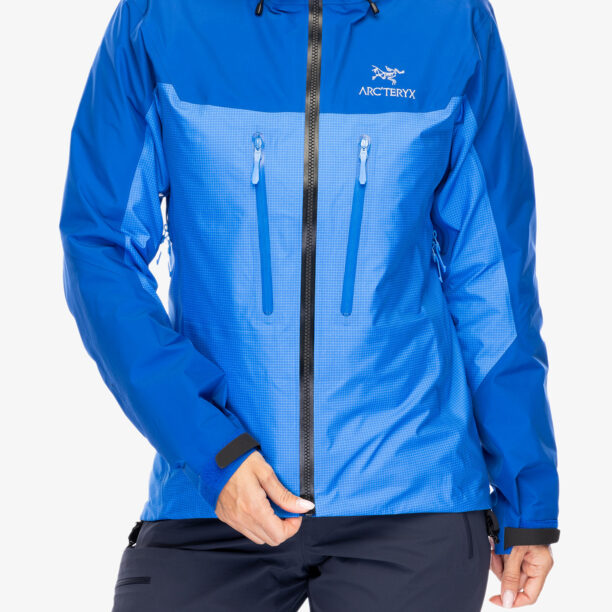 Geaca impermeabila femei Arcteryx Alpha Jacket - vitality/lt vitality