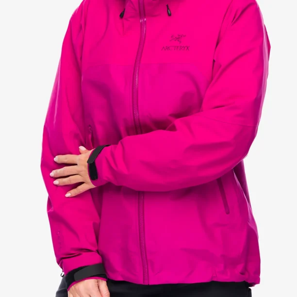 Cumpăra Geaca impermeabila femei Arcteryx Beta AR Jacket Stormhood - amaranthus