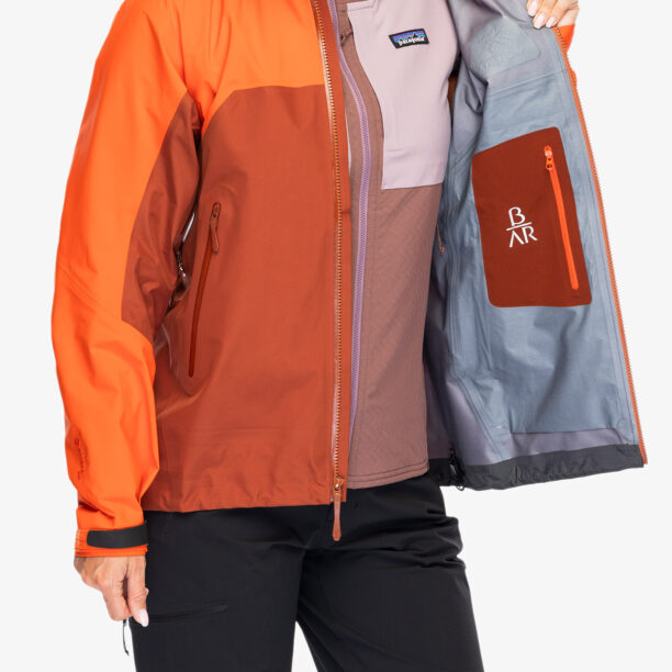 Original Geaca impermeabila femei Arcteryx Beta AR Jacket - solaris/sequoia