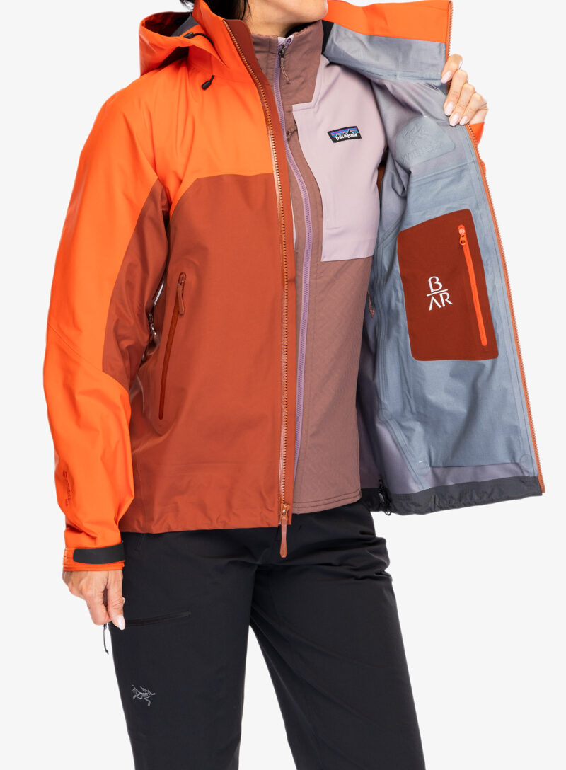 Original Geaca impermeabila femei Arcteryx Beta AR Jacket - solaris/sequoia