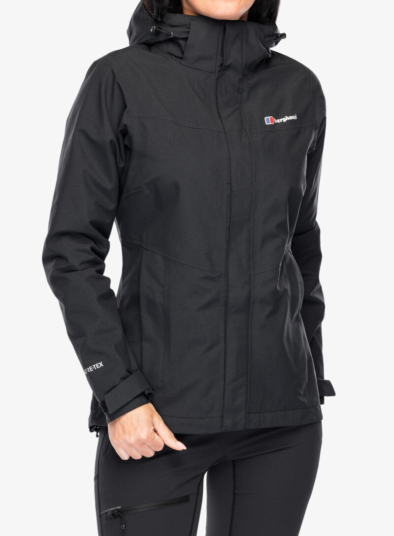 Geaca impermeabila femei Berghaus Hillwalker InterActive Shell - black/black