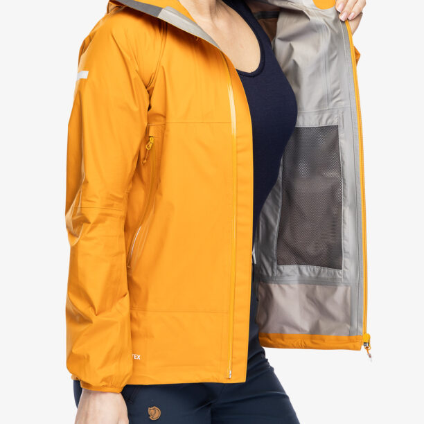 Preţ Geaca impermeabila femei Haglofs L.I.M GTX Jacket - desert yellow