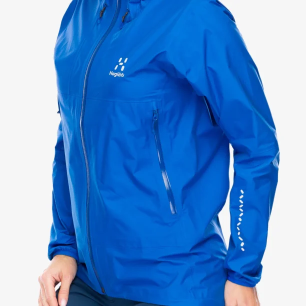 Cumpăra Geaca impermeabila femei Haglofs L.I.M GTX Jacket - electric blue