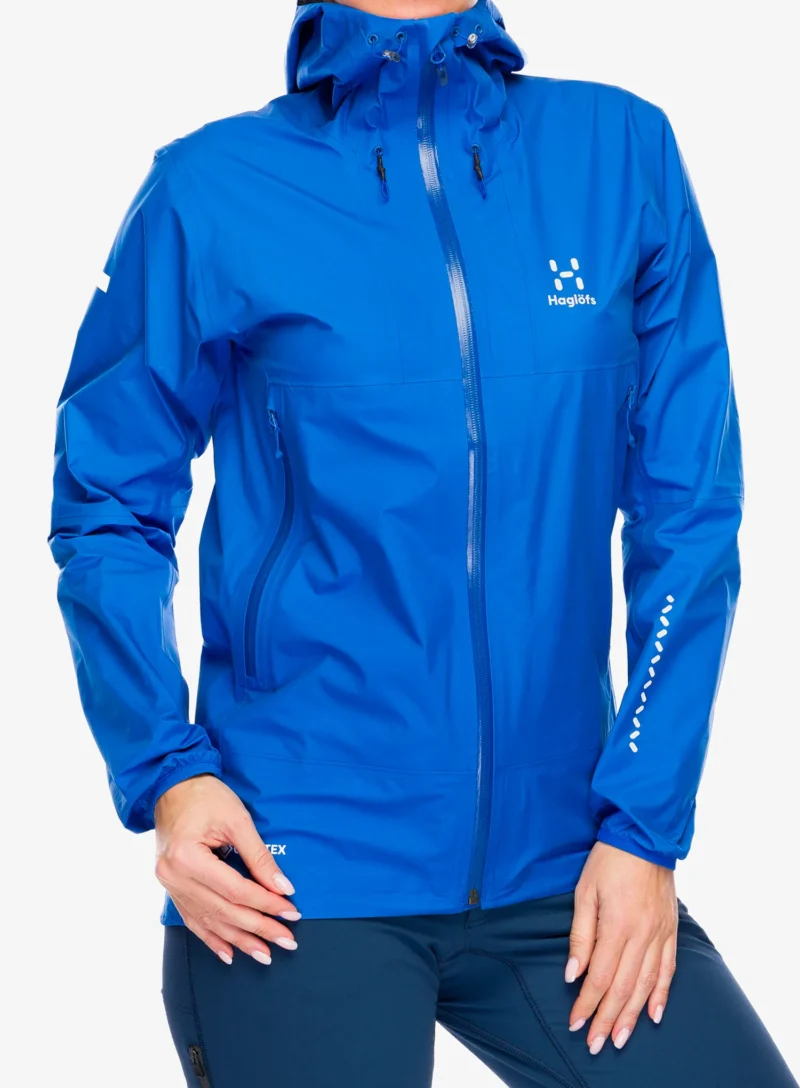 Geaca impermeabila femei Haglofs L.I.M GTX Jacket - electric blue