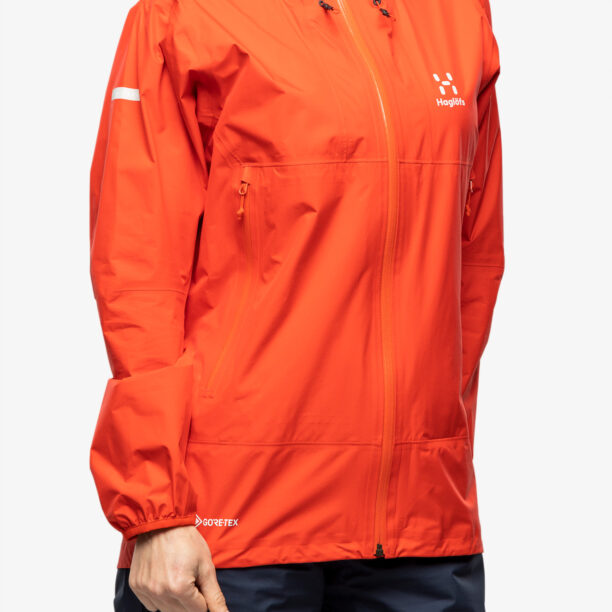 Cumpăra Geaca impermeabila femei Haglofs L.I.M GTX Jacket - poppy red