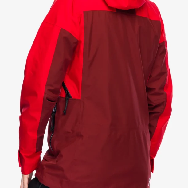 Geaca impermeabila femei Haglofs Vassi GTX Jacket - bright red/carmine red preţ