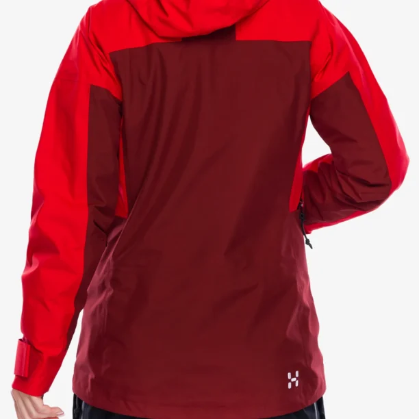 Preţ Geaca impermeabila femei Haglofs Vassi GTX Jacket - bright red/carmine red