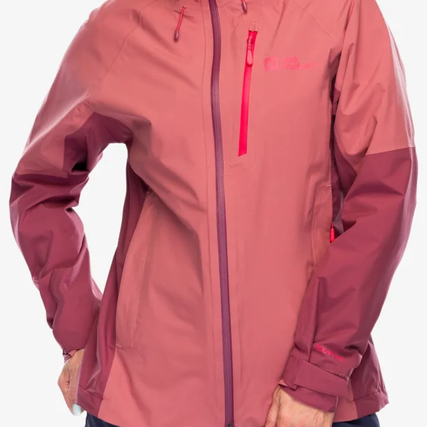 Geaca impermeabila femei Jack Wolfskin Eagle Peak 2L Jacket - mineral red