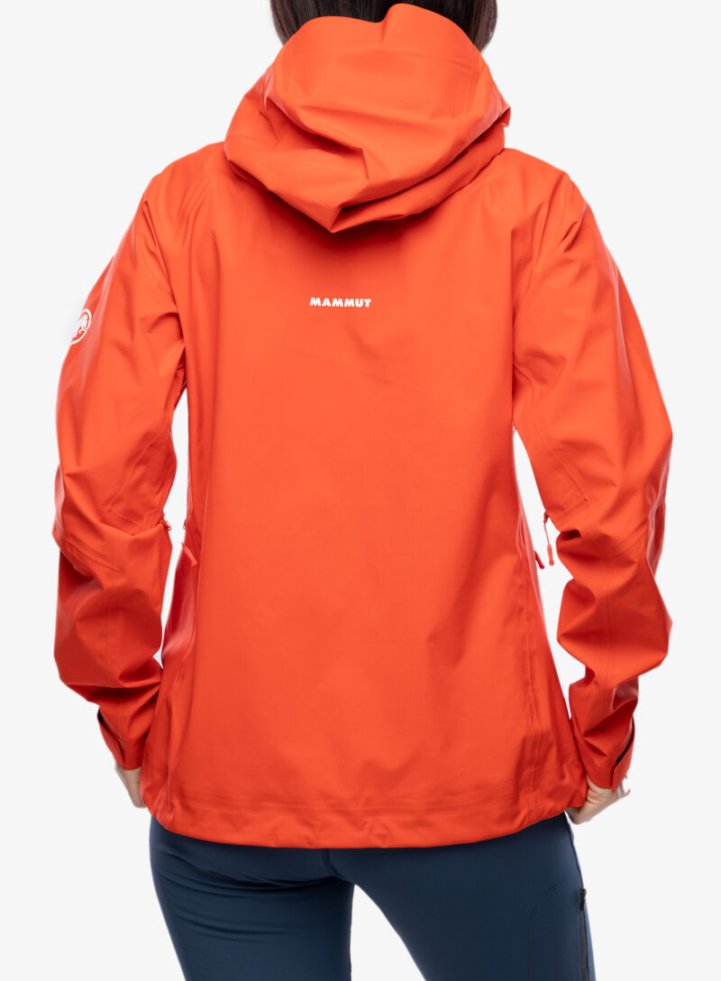 Geaca impermeabila femei Mammut Taiss HS Hooded Jacket - mammut red preţ