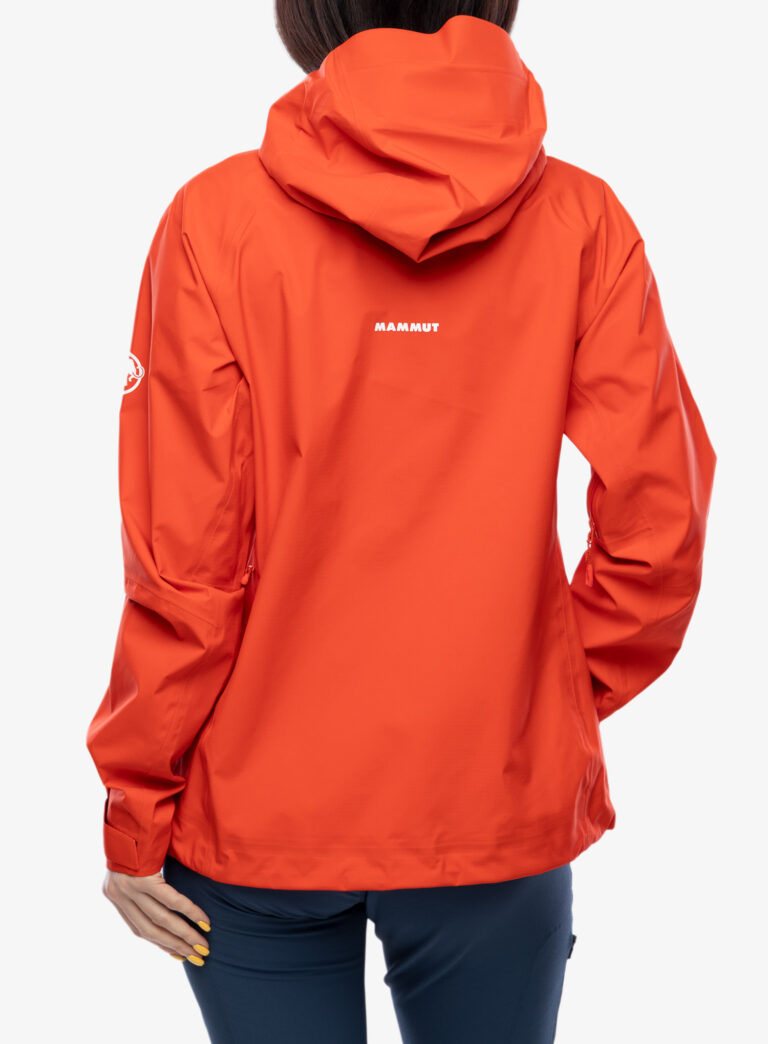 Preţ Geaca impermeabila femei Mammut Taiss HS Hooded Jacket - mammut red