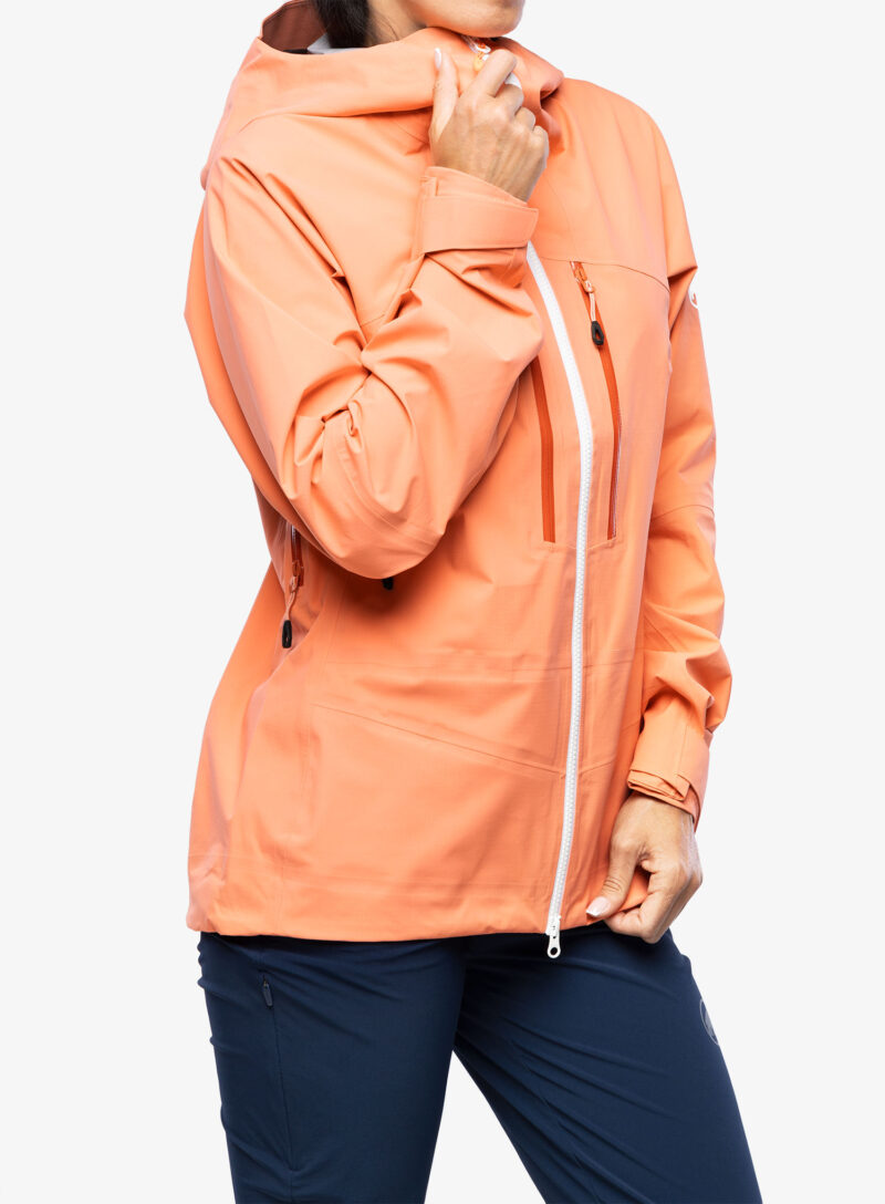 Cumpăra Geaca impermeabila femei Mammut Taiss HS Hooded Jacket - salmon